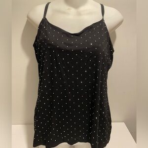 White House Black Market Brand Size Large NWT Studded Tank Top